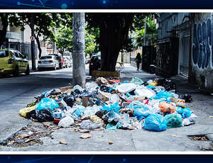 Com greve dos garis, lixo se acumula pelas ruas do Rio