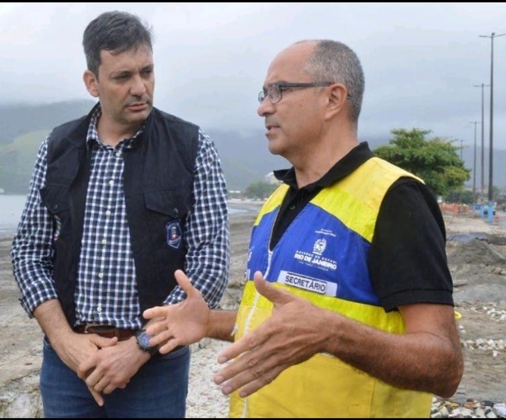 Secretário de Obras acompanha ações de reconstrução de Mangaratiba