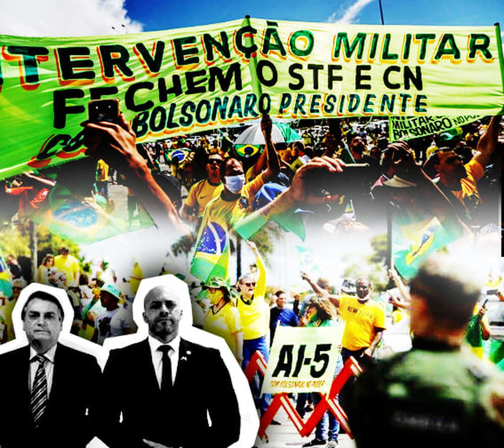Cerca de 100 instituições da sociedade civil protestam, em manifesto, contra indulto de Bolsonaro
