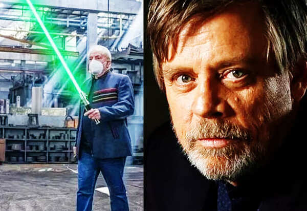 Ator Mark Hamill, o Luke Skywalker, diz que a força está com Lula