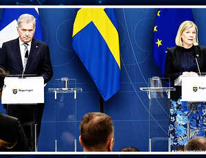 Finlândia e Suécia submetem oficialmente pedidos de adesão à Otan