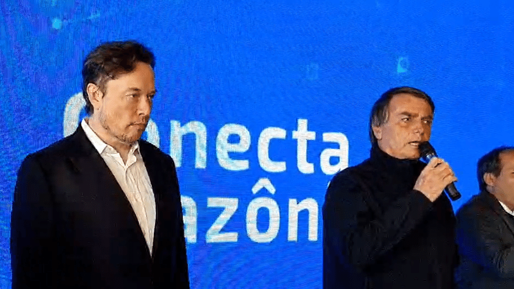 Elon Musk fica mais pobre enquanto visita Bolsonaro, ações da Tesla desabam 8,4%