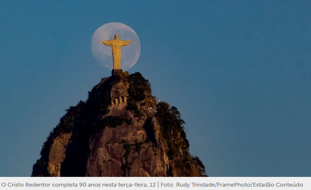 Campanha coleta assinaturas  para alterar horário de funcionamento do Cristo Redentor