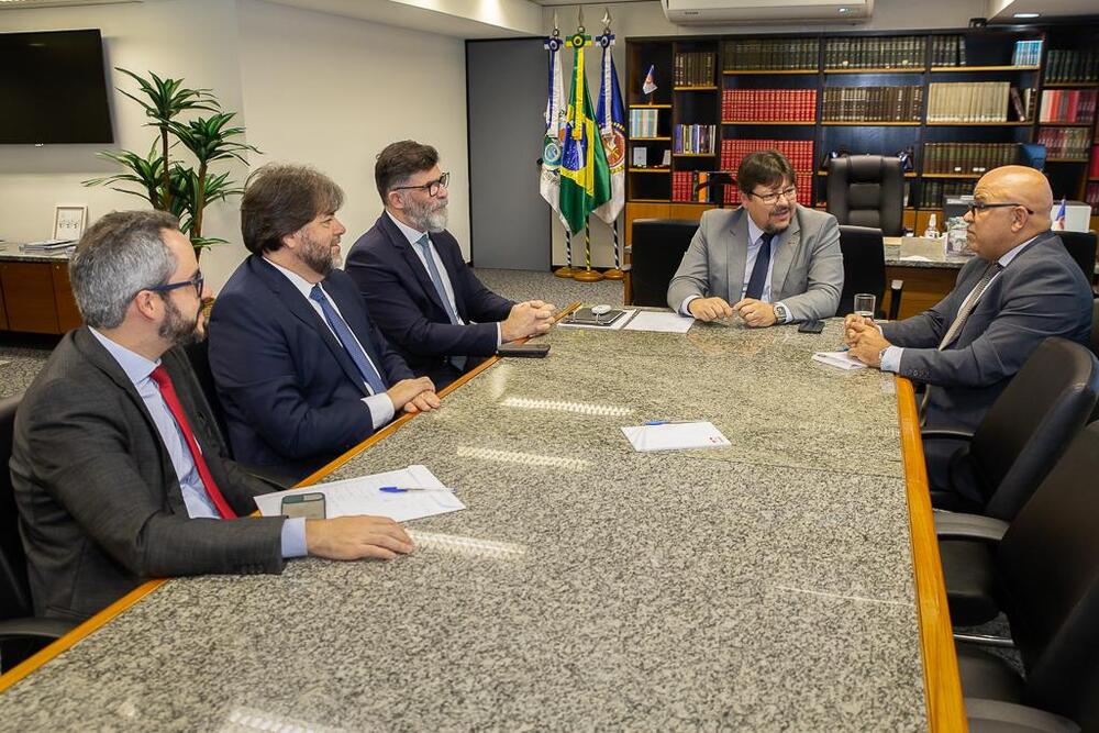 PGJ e presidente da OAB, Luciano Bandeira, debatem temas como Segurança Pública e Direitos Humanos