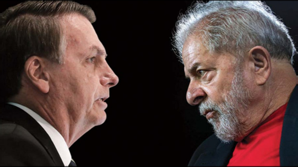 ELEIÇÃO: Pesquisa indica queda de Lula e diferença entre ele e Bolsonaro é de 2%