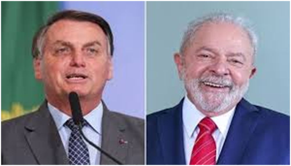 ELEIÇÃO: Instituto Futura indica empate técnico entre os candidatos a presidência Lula e Bolsonaro