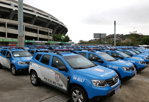 Polícia Militar do Rio recebe 114 viaturas semiblindadas